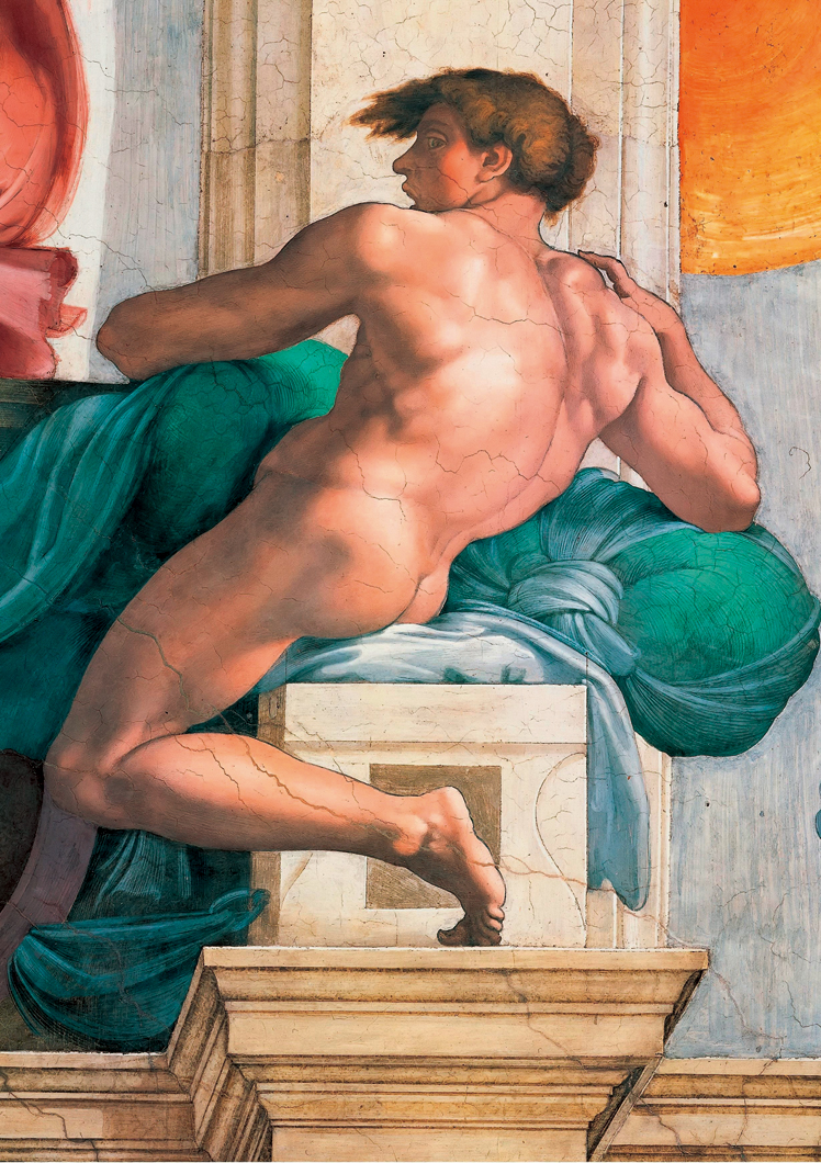  米开朗基罗·博那罗蒂 Michelangelo di Lodovico Buonarroti Simoni——裸体巨人 (10)